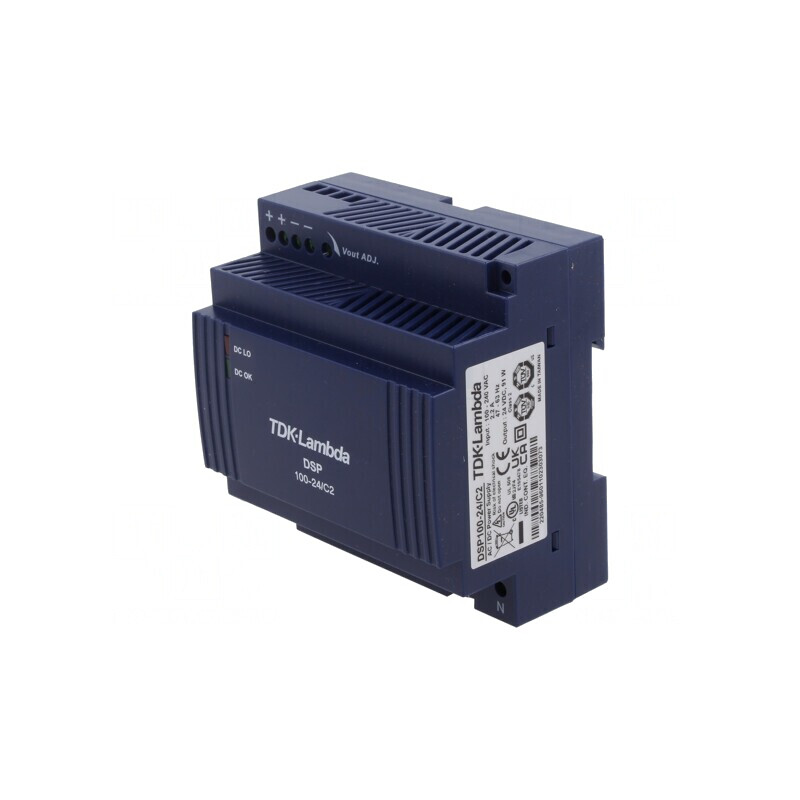 Alimentator pentru șină DIN 100W 24V 3,8A | Electronic-mag.ro | Componente Electronice