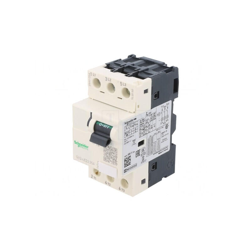 Întrerupător Motor 9-11kW pentru Şină DIN IP20 GV2LE22  | Electronic-mag.ro | Componente Electronice