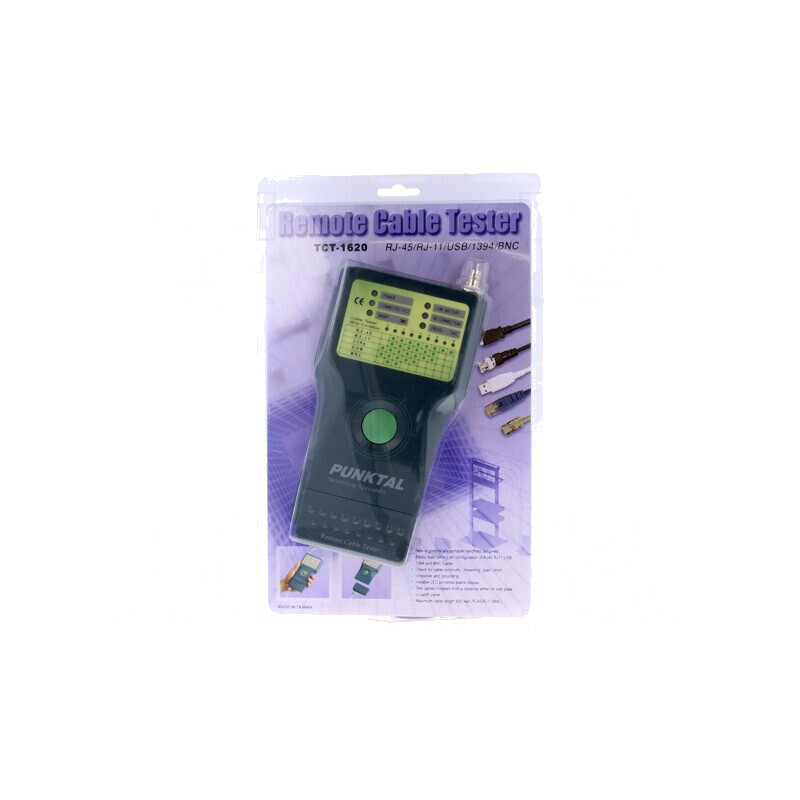 Tester Cabluri LAN cu Diode LED 180m TCT-1620 | Electronic-mag.ro | Componente Electronice