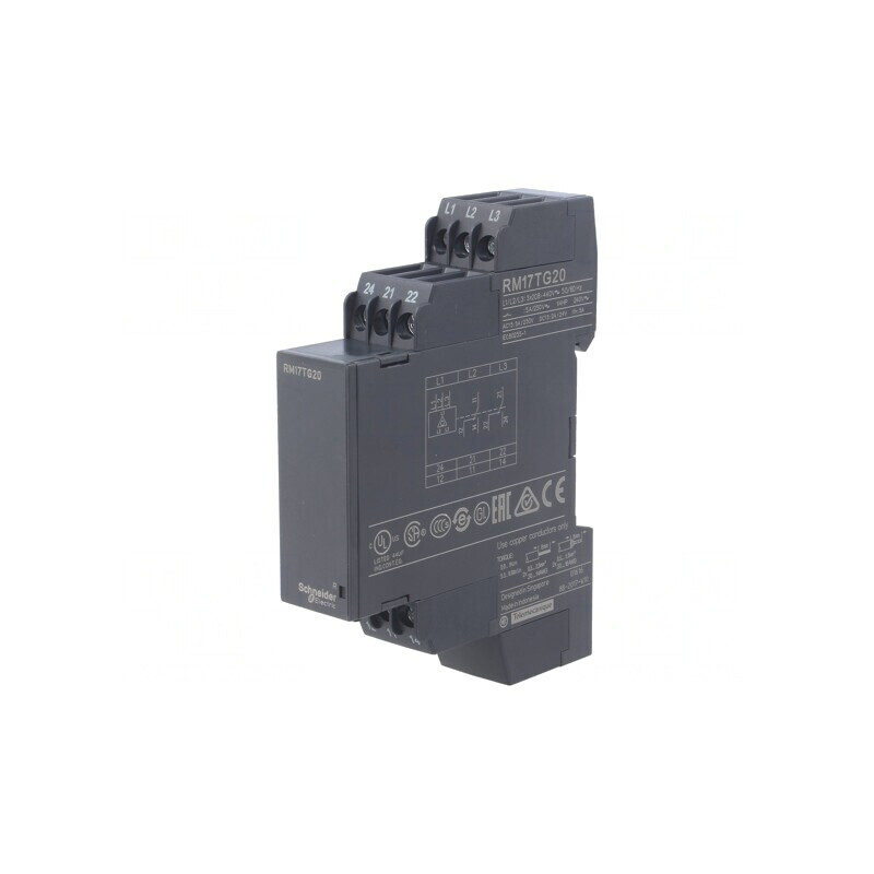 Releu Monitorizare Tensiune DIN IP30 RM17TG20 | Electronic-mag.ro | Componente Electronice