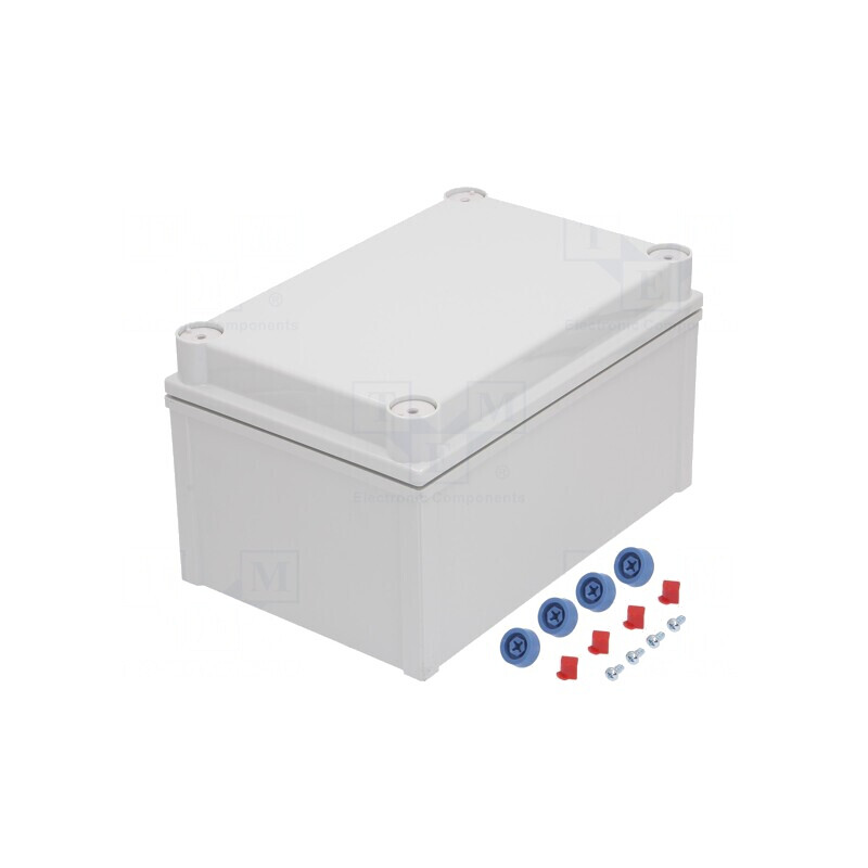 Carcasă universală gri 200x300x170mm | Electronic-mag.ro | Componente Electronice