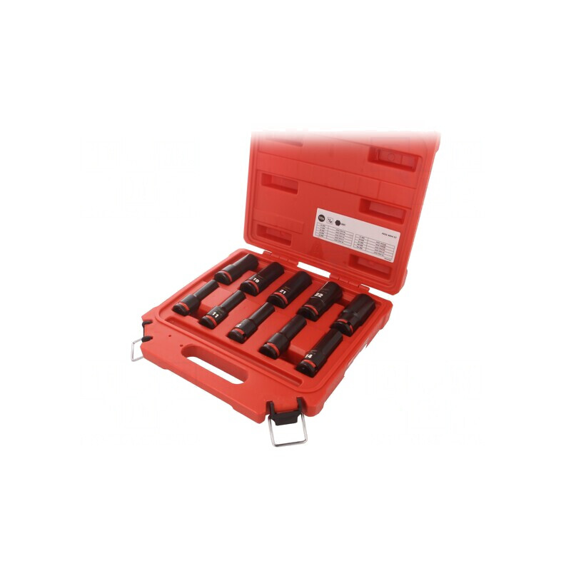 Set Chei Tubulare Cu Impact 10 Buc 1/2" | Electronic-mag.ro | Componente Electronice