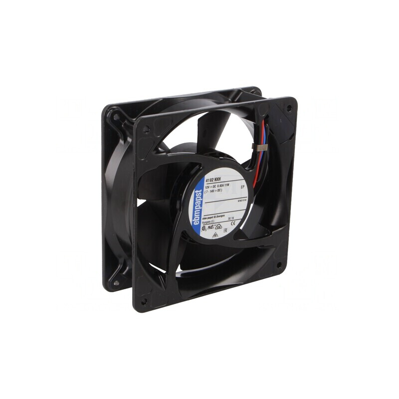 Ventilator axial 12V 119x119x38mm 237m3/h 57dBA cu bilă | Electronic-mag.ro | Componente Electronice