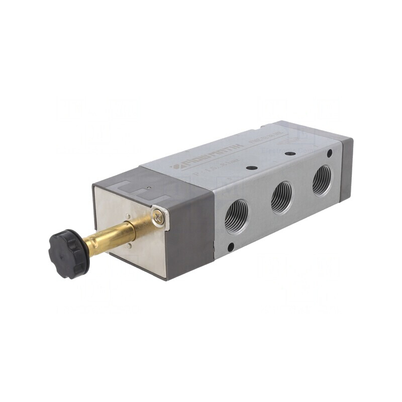 Ventil electromagnetic 5/2 G 3/8 1,5-8 bar 2250 l/min | Electronic-mag.ro | Componente Electronice