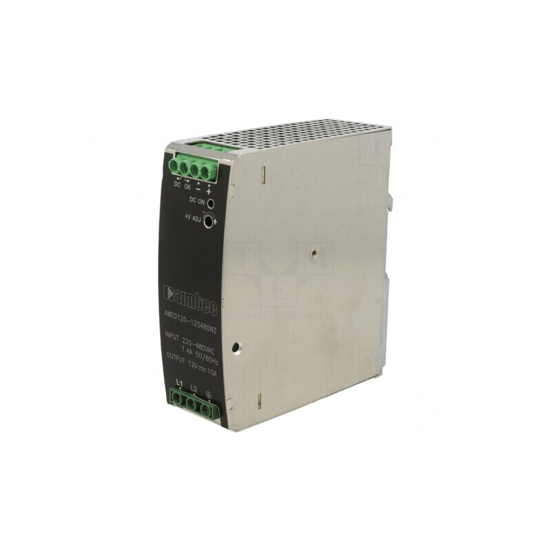 Alimentator Pulsatoriu DIN 120W 12V 10A | Electronic-mag.ro | Componente Electronice