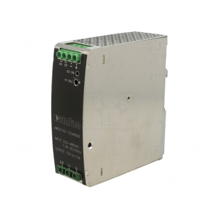 Alimentator Pulsatoriu DIN 120W 12V 10A | Electronic-mag.ro | Componente Electronice