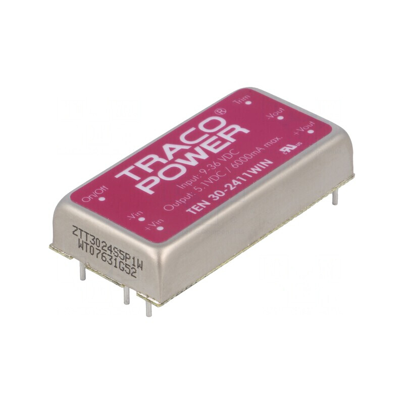 Convertor DC/DC 30W 9-36V la 5.1V 6000mA | Electronic-mag.ro | Componente Electronice