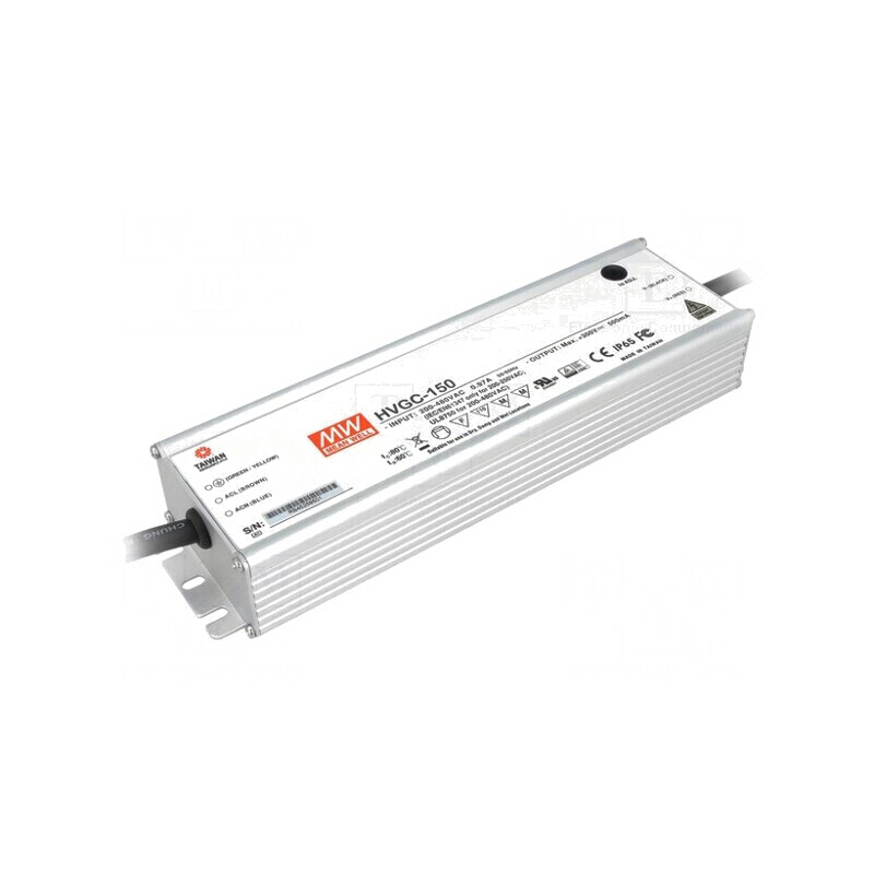 Alimentator LED 150.15W 15-143VDC 630-1050mA IP65 | Electronic-mag.ro | Componente Electronice