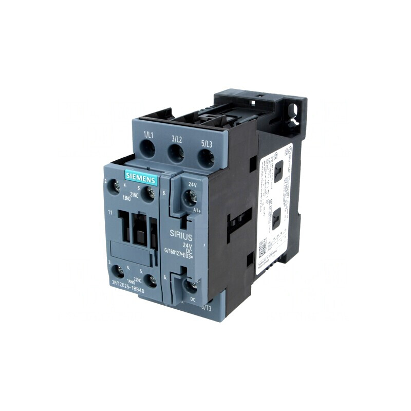 Contactor 3P 24VDC 17A 3RT2025-1BB40 | Electronic-mag.ro | Componente Electronice