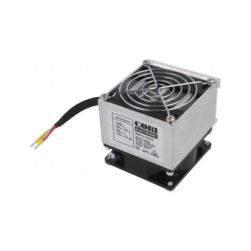 Suflantă de Încălzire 200W pentru Șină DIN | Electronic-mag.ro | Componente Electronice