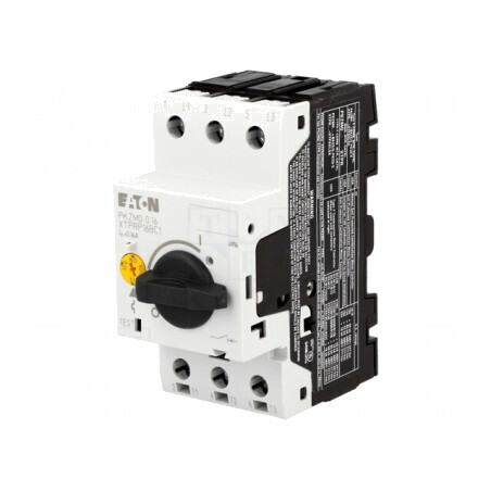 Întrerupător pentru motor 0,04kW 220-690VAC pentru șină DIN IP20 | Electronic-mag.ro | Componente Electronice