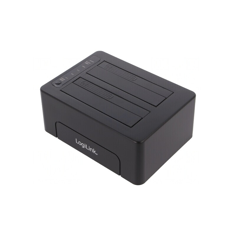 Stație de Andocare USB Neagră QP0028 | Electronic-mag.ro | Componente Electronice