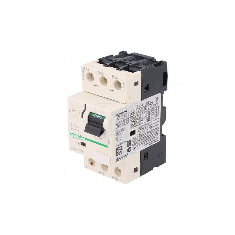 Întrerupător Motor 3/4kW 230-690VAC DIN IP20 GV2RT14 | Electronic-mag.ro | Componente Electronice