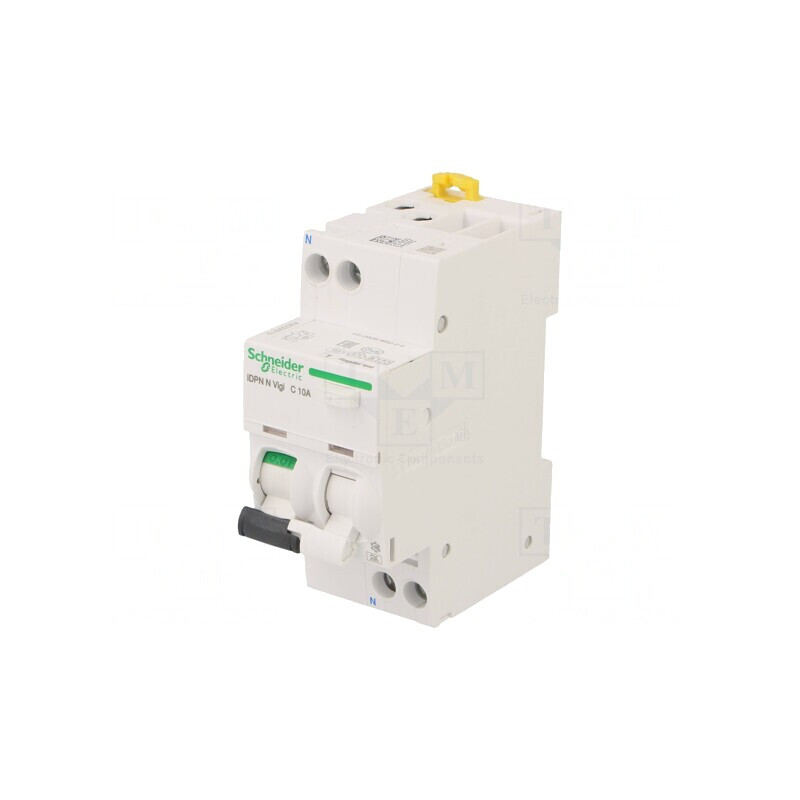 Întrerupător RCBO 10A 30mA 1P+N 230/400V | Electronic-mag.ro | Componente Electronice