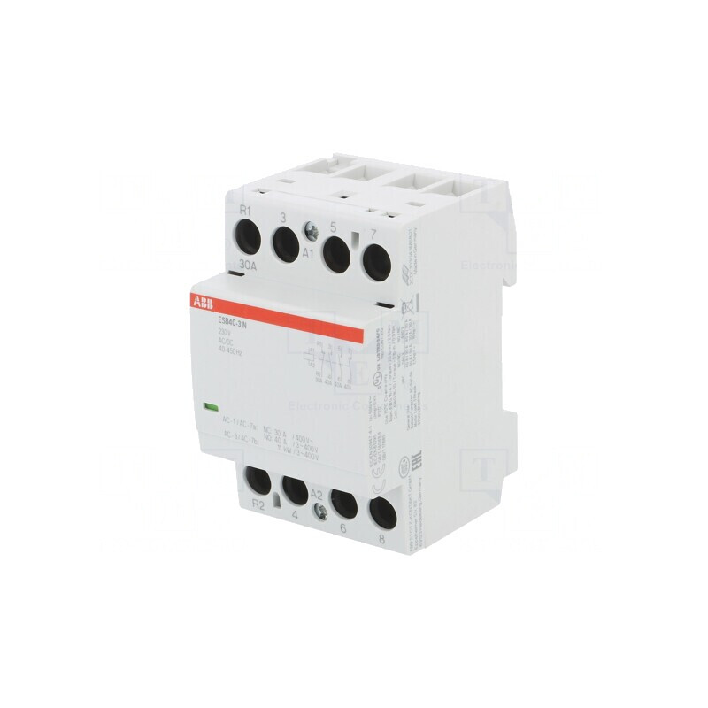 Contactor 4-Poli 40A 230V NC NO x3 | Electronic-mag.ro | Componente Electronice