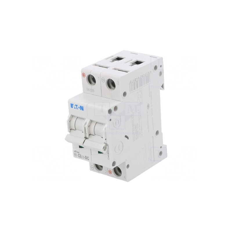 Întrerupător Supracurent 3A 2P 230/400VAC 250VDC | Electronic-mag.ro | Componente Electronice