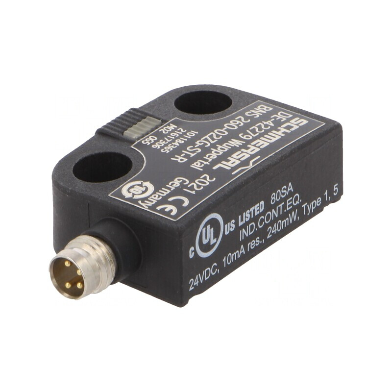 Întrerupător de Siguranță Magnetic BNS 260 NC IP67 10mA | Electronic-mag.ro | Componente Electronice