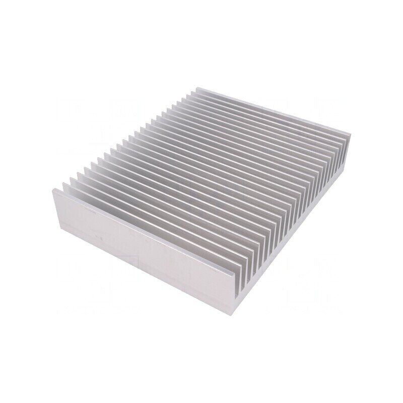 Radiator Extrudat cu Aripioare Naturale 200x250mm Brut AL | Electronic-mag.ro | Componente Electronice