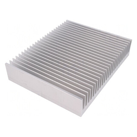 Radiator Extrudat cu Aripioare Naturale 200x250mm Brut AL | Electronic-mag.ro | Componente Electronice