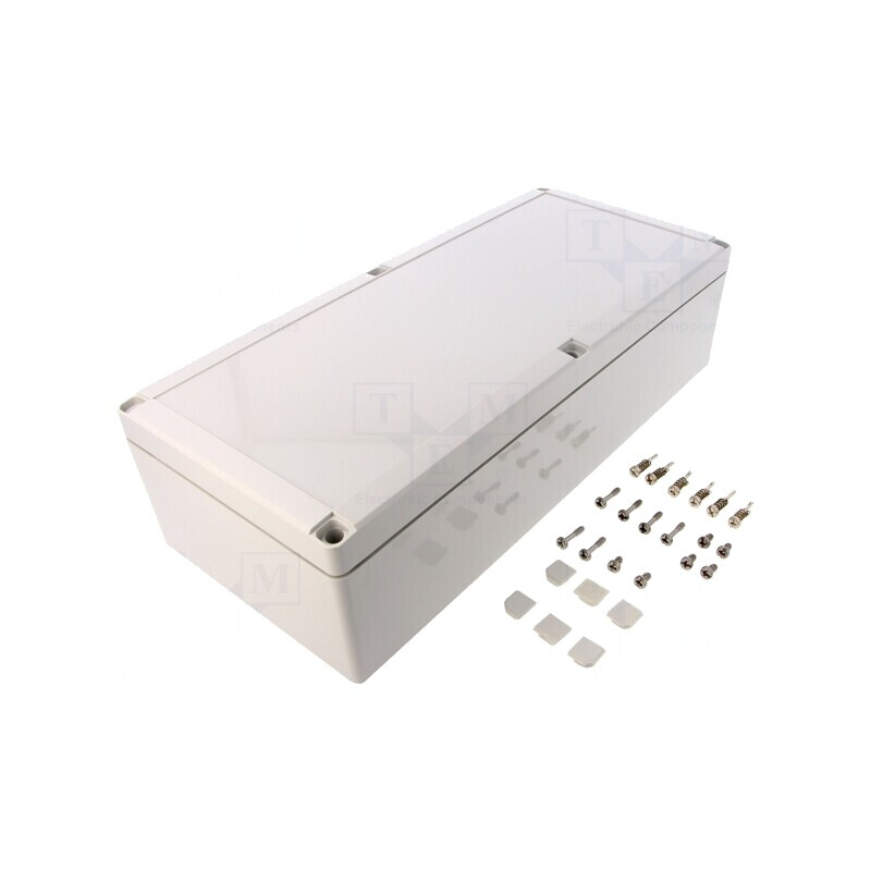 Carcasă Universală ABS Gri 160x360x95mm EURONORD 3 | Electronic-mag.ro | Componente Electronice