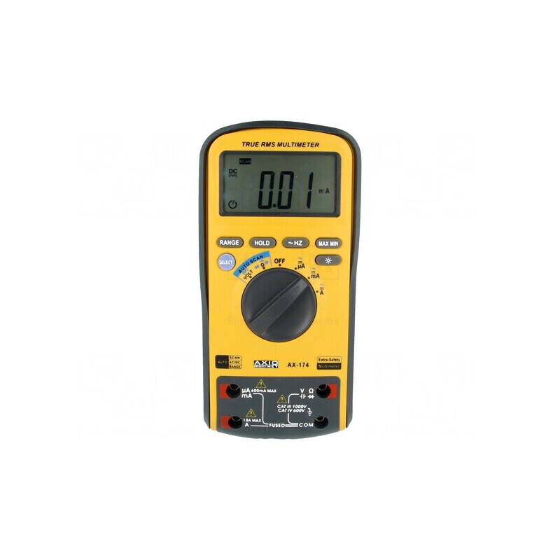 Multimetru digital LCD True RMS AX-174 | Electronic-mag.ro | Componente Electronice