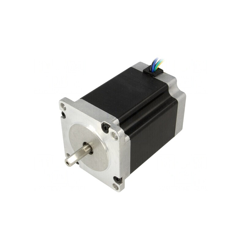 Motor Pas cu Pas 8,6VDC Ax Crestătură D 1A 57×76MM | Electronic-mag.ro | Componente Electronice