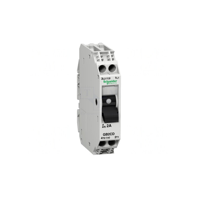 Întrerupător pentru motor 250V pentru șină DIN IP20 -20÷60°C | Electronic-mag.ro | Componente Electronice