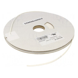 Manșon termocontractabil alb 2,4mm 30m | Electronic-mag.ro | Componente Electronice