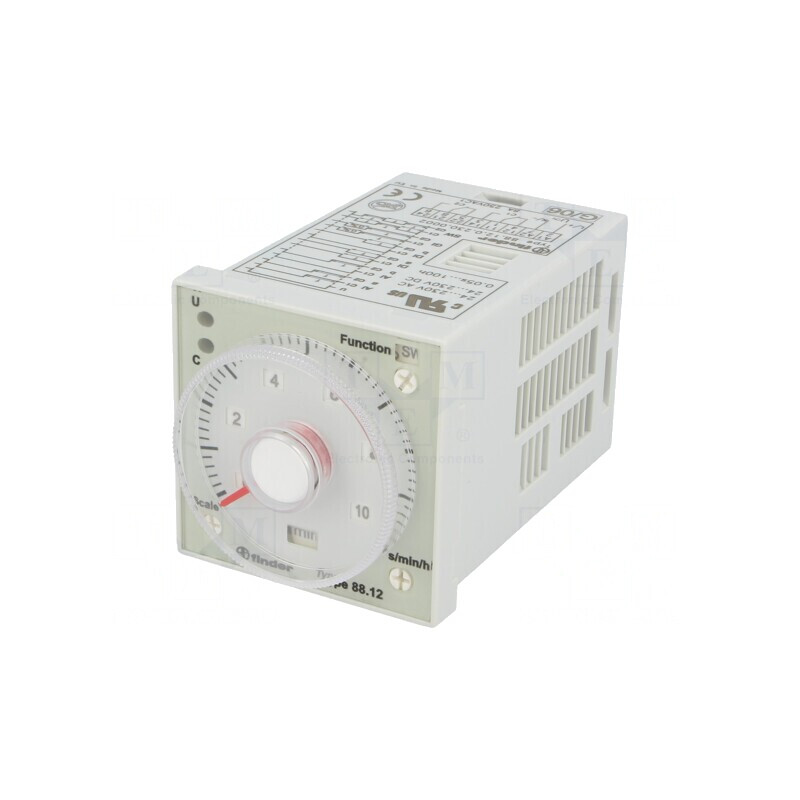 Timer 0,05s-100h DPDT 250VAC/5A 24-230V | Electronic-mag.ro | Componente Electronice