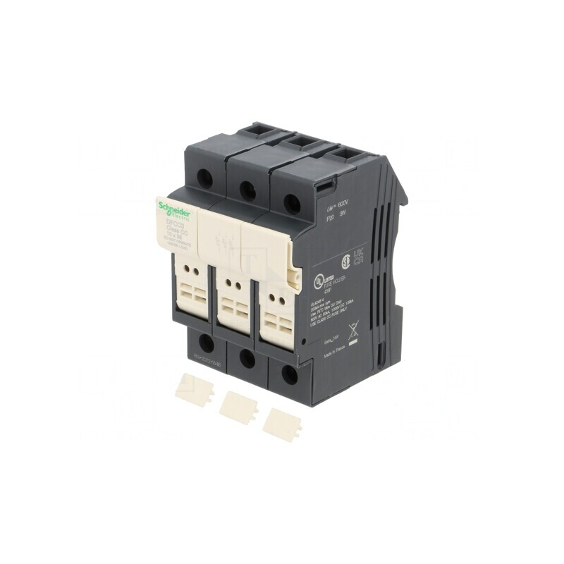 Suport Siguranță Șină DIN Poli 3 | Electronic-mag.ro | Componente Electronice