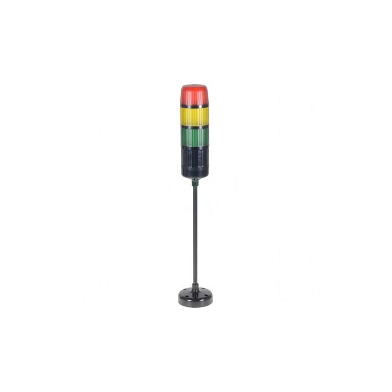 Coloană de semnalizare LED roșu/galben/verde WS-AD/3D | Electronic-mag.ro | Componente Electronice