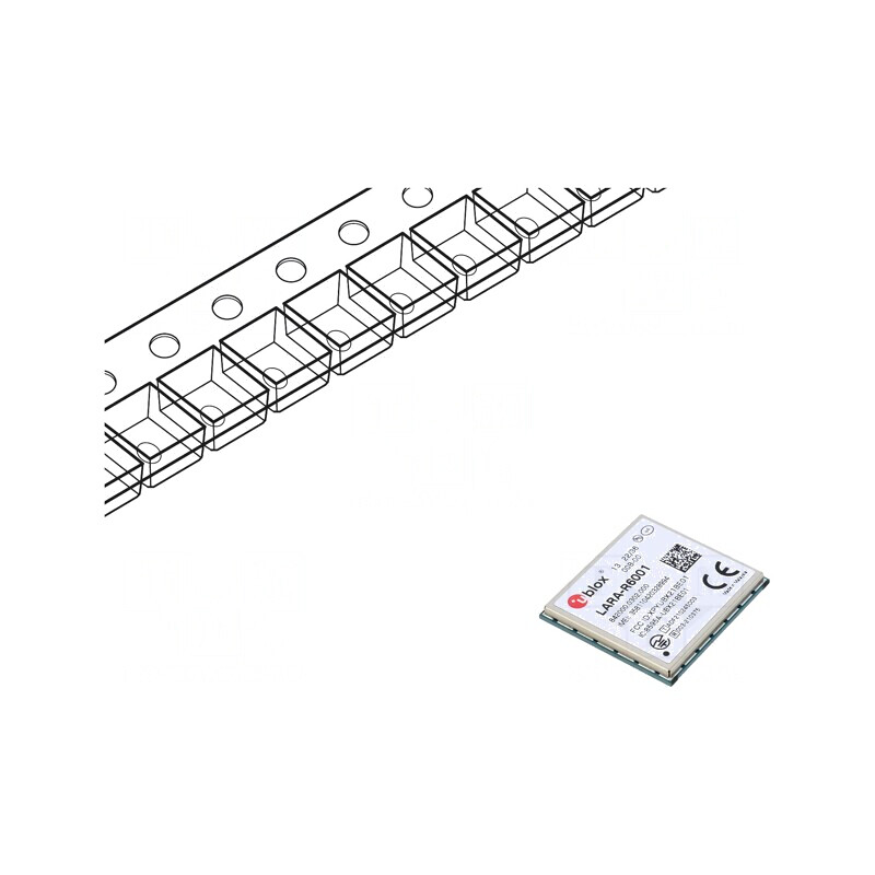 Modul LTE LARA-R6 10Mbps/5Mbps SMD 24x26x2.6mm | Electronic-mag.ro | Componente Electronice