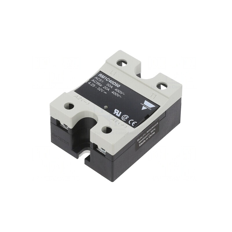 Releu Semiconductor 50A 100-440VAC 4.25-32VDC | Electronic-mag.ro | Componente Electronice