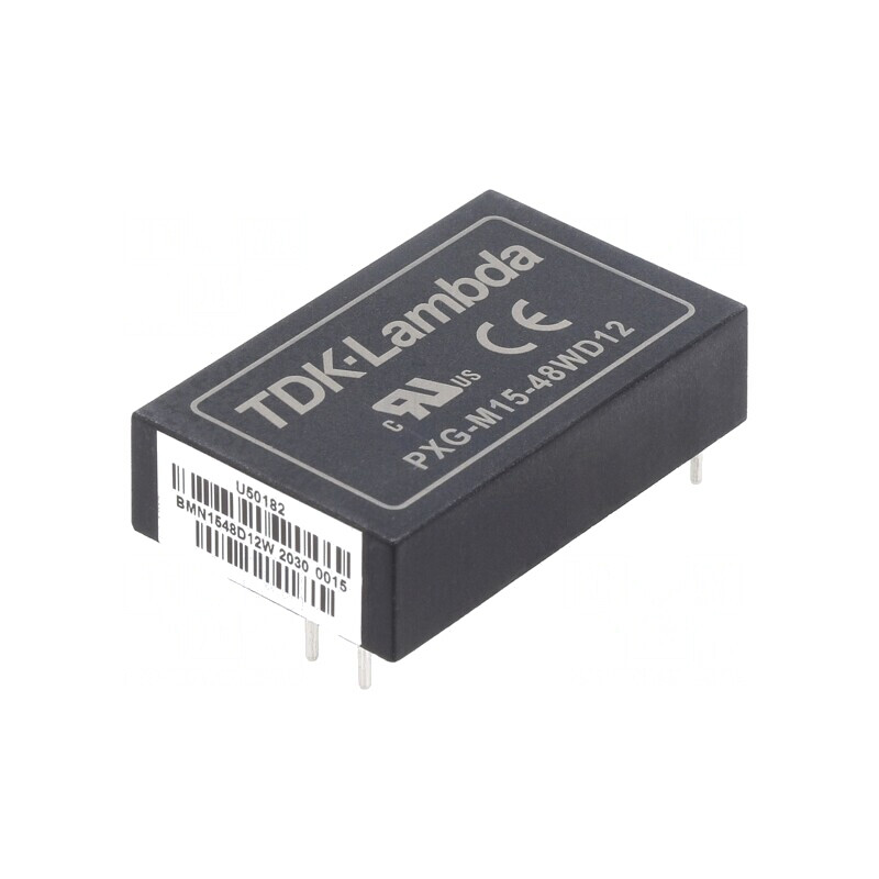 Convertor DC/DC 15W 18-75V la 12V/ -12V | Electronic-mag.ro | Componente Electronice