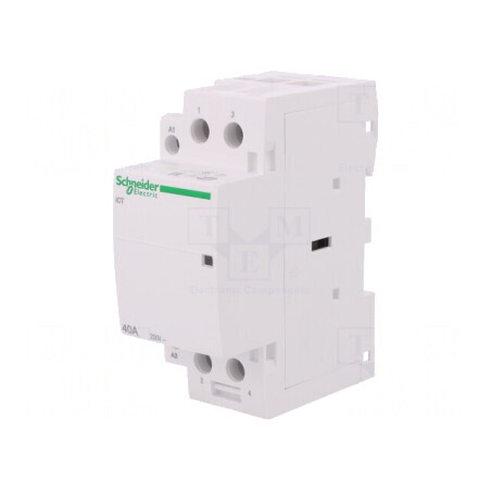 Contactor 2P 40A 230V NO IP20 | Electronic-mag.ro | Componente Electronice