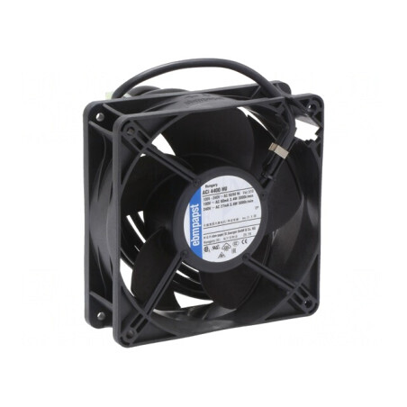 Ventilator axial EC 230VAC 119x119x38mm 160m3/h cu bilă | Electronic-mag.ro | Componente Electronice