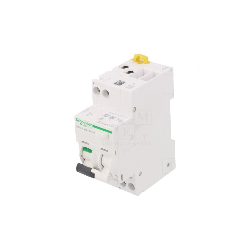 Întrerupător RCBO 10A 30mA 1P+N 230/400V | Electronic-mag.ro | Componente Electronice