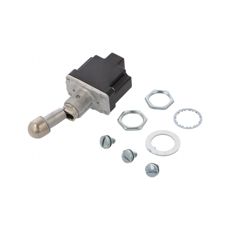 Comutator Basculant 2 Pozitii SPDT ON-OFF 6A/230VAC 20A/28VDC | Electronic-mag.ro | Componente Electronice