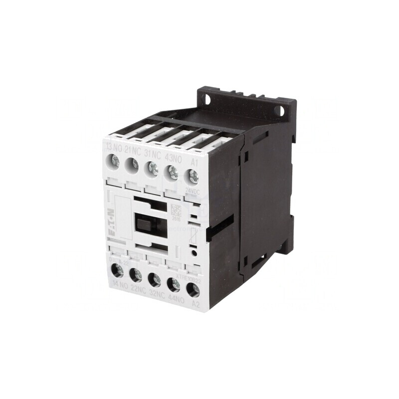 Contactor 4P NC x2 NO x2 24VDC 4A pentru şină DIN | Electronic-mag.ro | Componente Electronice Contactor 4P NC x2 NO x2 24VDC 4A pentru şină DIN | Electronic-mag.ro | Componente Electronice