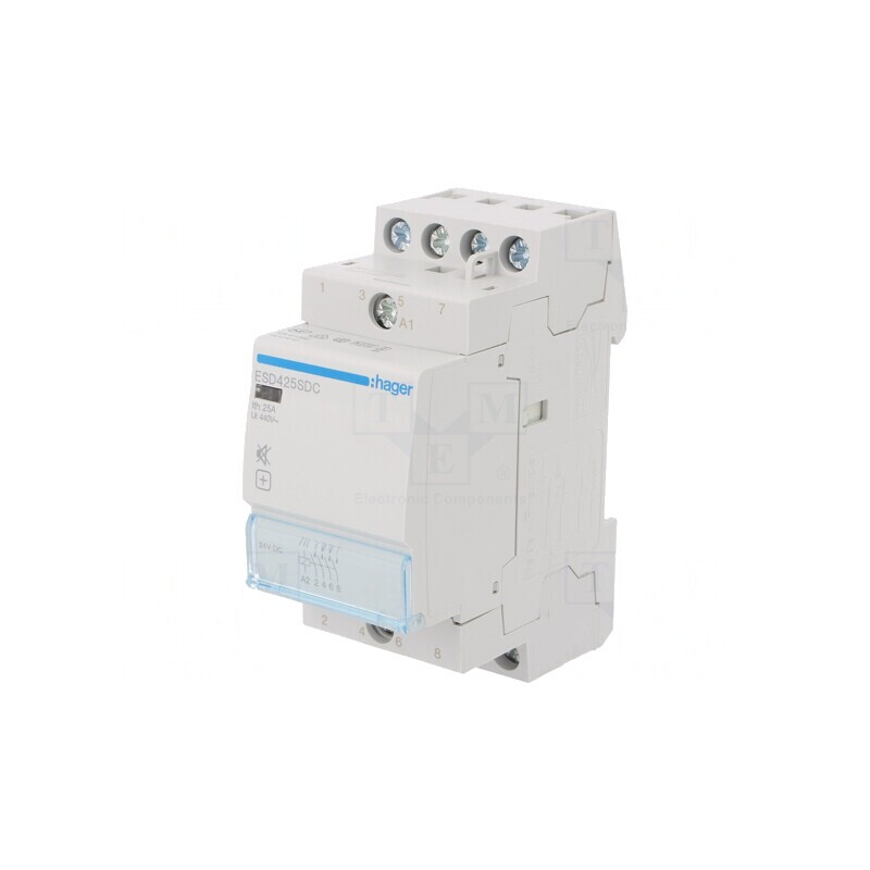 Contactor 4-Poli 25A 24VAC NO 4x | Electronic-mag.ro | Componente Electronice