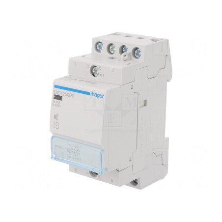Contactor 4-Poli 25A 24VAC NO 4x | Electronic-mag.ro | Componente Electronice
