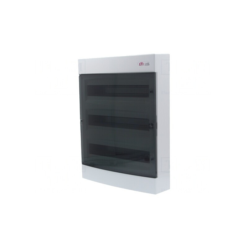Carcasă modulară albă IP40 54 module ABS 3x18PT-S | Electronic-mag.ro | Componente Electronice