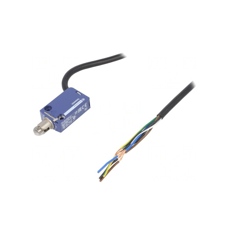 Limitator cursă rolă metalică Ø11,6mm 6A 250V | Electronic-mag.ro | Componente Electronice