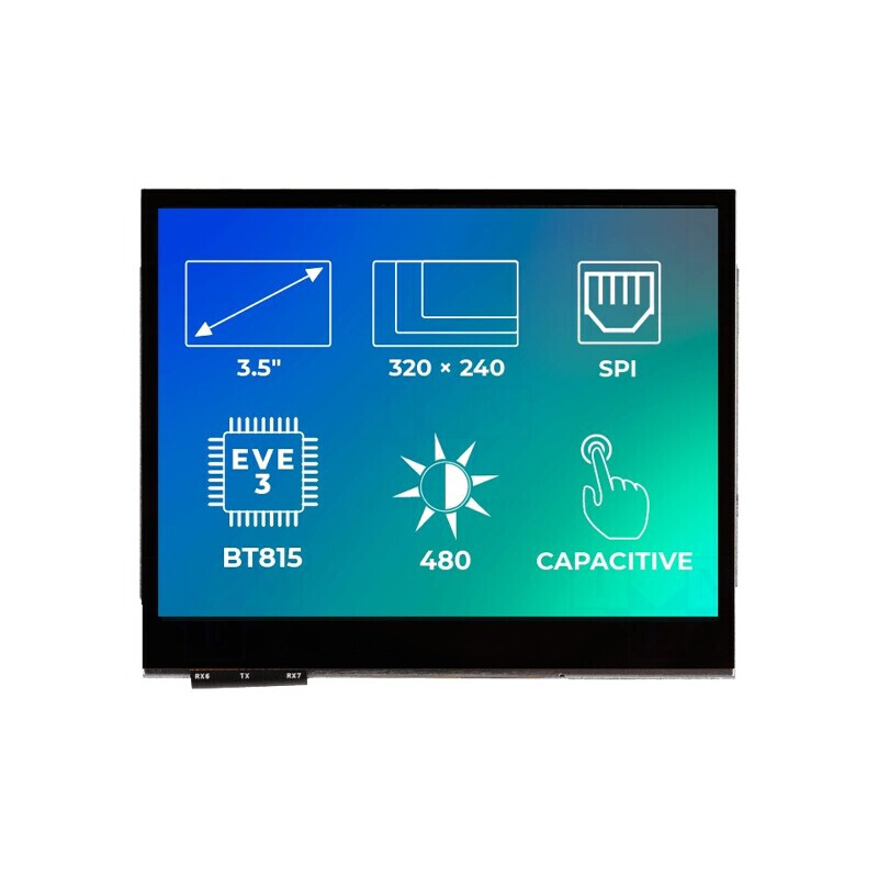 Afișaj LED TFT 3.5" 320x240 EVE3 | Electronic-mag.ro | Componente Electronice