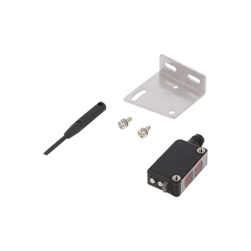 Senzor Fotoelectric Reflexiv 100mm PNP DARK-ON LIGHT-ON | Electronic-mag.ro | Componente Electronice