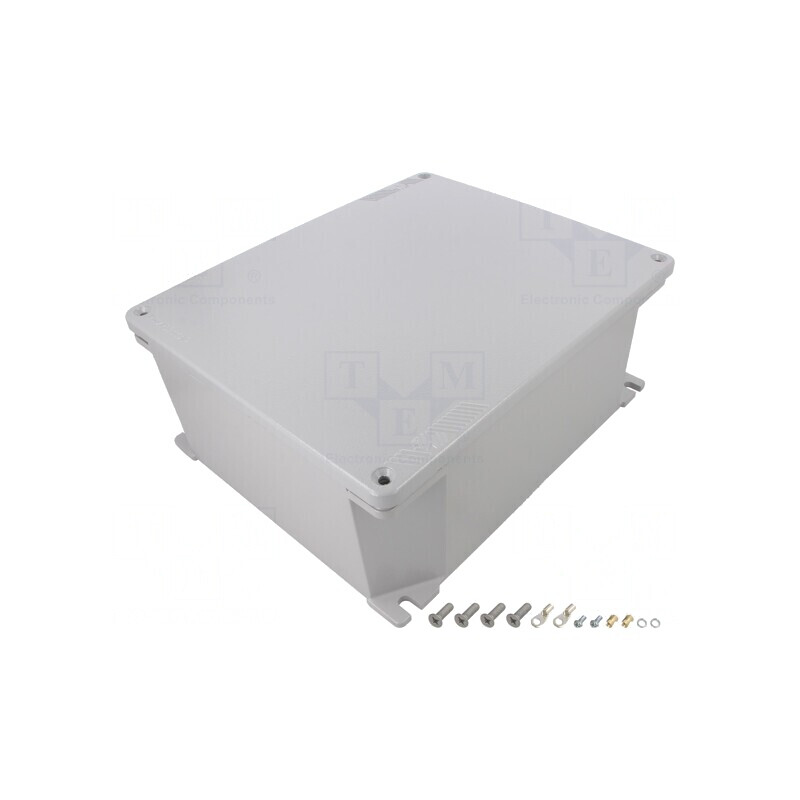 Carcasă Universală 214x264x122mm cu Lame de Fixare | Electronic-mag.ro | Componente Electronice