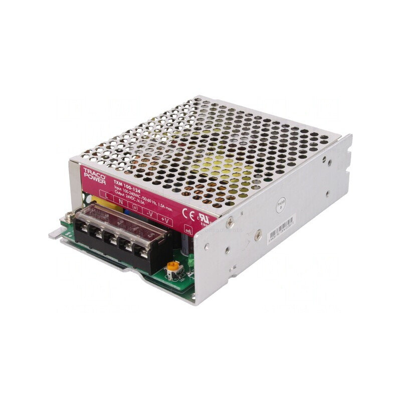 Alimentator modular încastrabil 100W 24VDC | Electronic-mag.ro | Componente Electronice