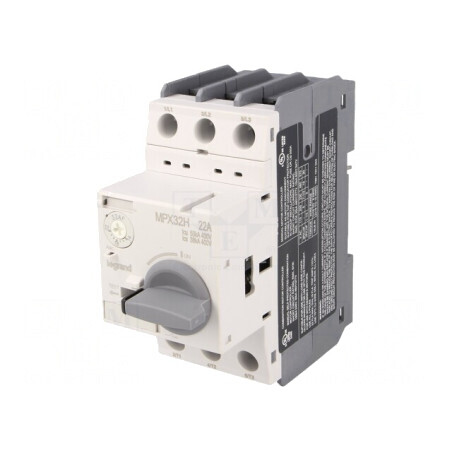 Întrerupător Motor 7,5kW 230-690VAC pentru Șină DIN IP20 | Electronic-mag.ro | Componente Electronice