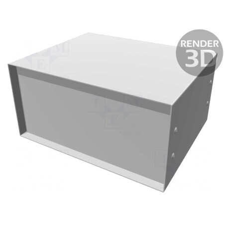 Carcasă cu Panou Ventilat 1458 254x203x127 mm | Electronic-mag.ro | Componente Electronice