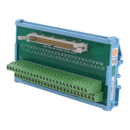 Bloc Terminal pentru Șină DIN FLAT-50 | Electronic-mag.ro | Componente Electronice